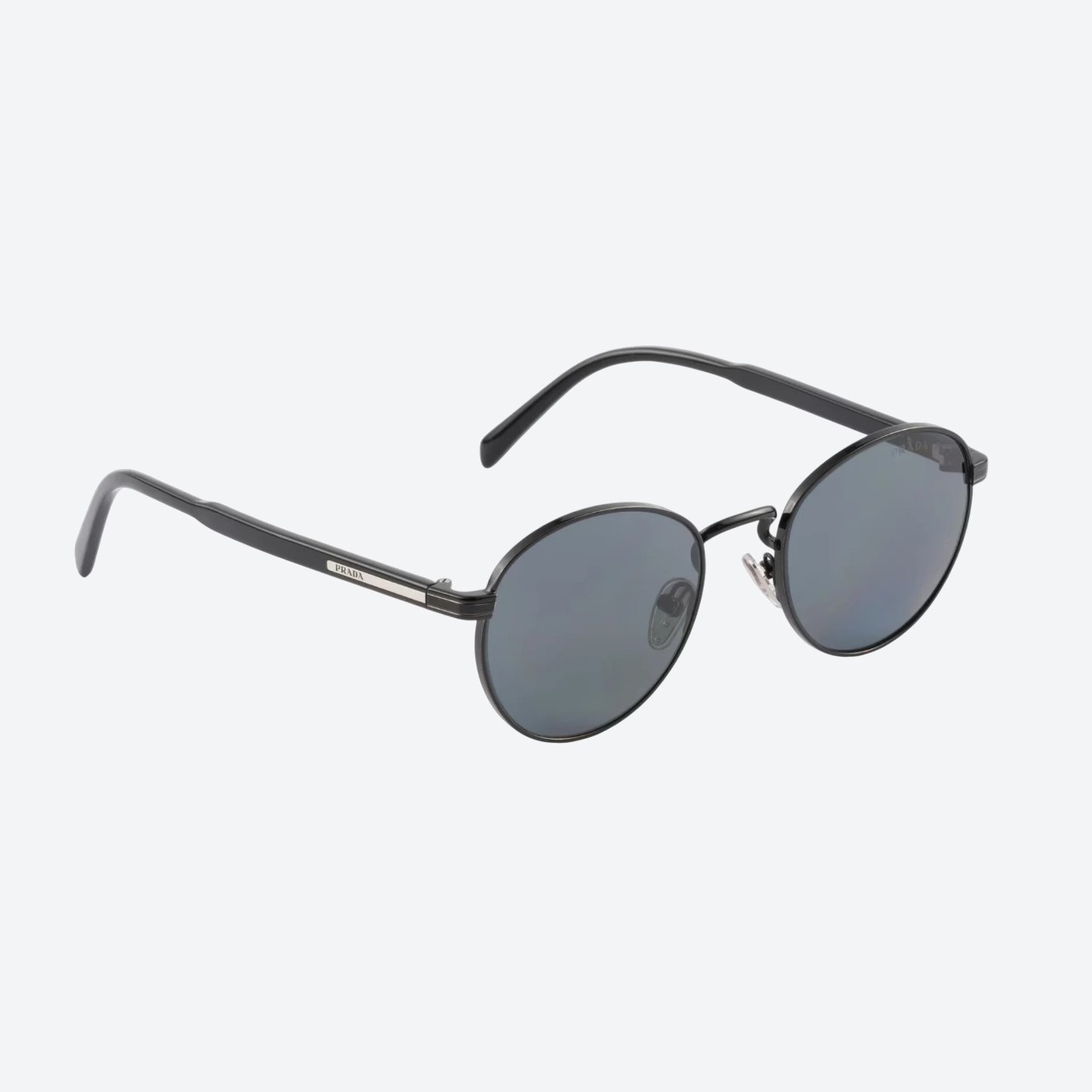 Rectangular black Prada sunglasses